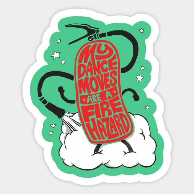 Dance moves Sticker by goliath72